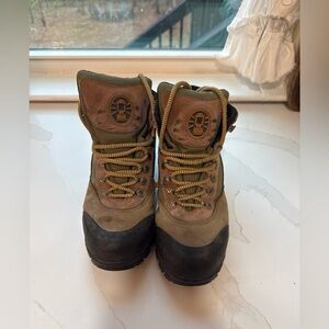 Coleman Durable Brown & Olive Hiking Boots with Rugged Toe